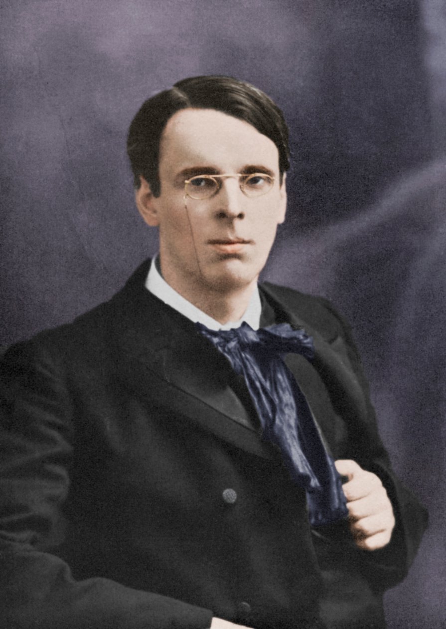 William Butler Yeats, irischer Dichter und Dramatiker, ca. 1900er von Unbekannt