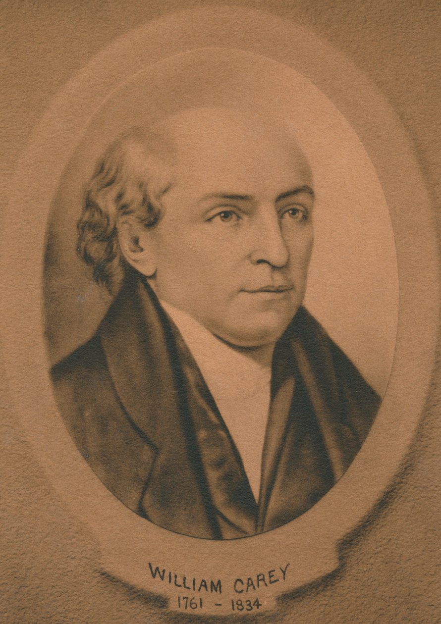 William Carey 1761-1834, britischer Missionar und baptistischer Prediger, um 1910 von Unbekannt