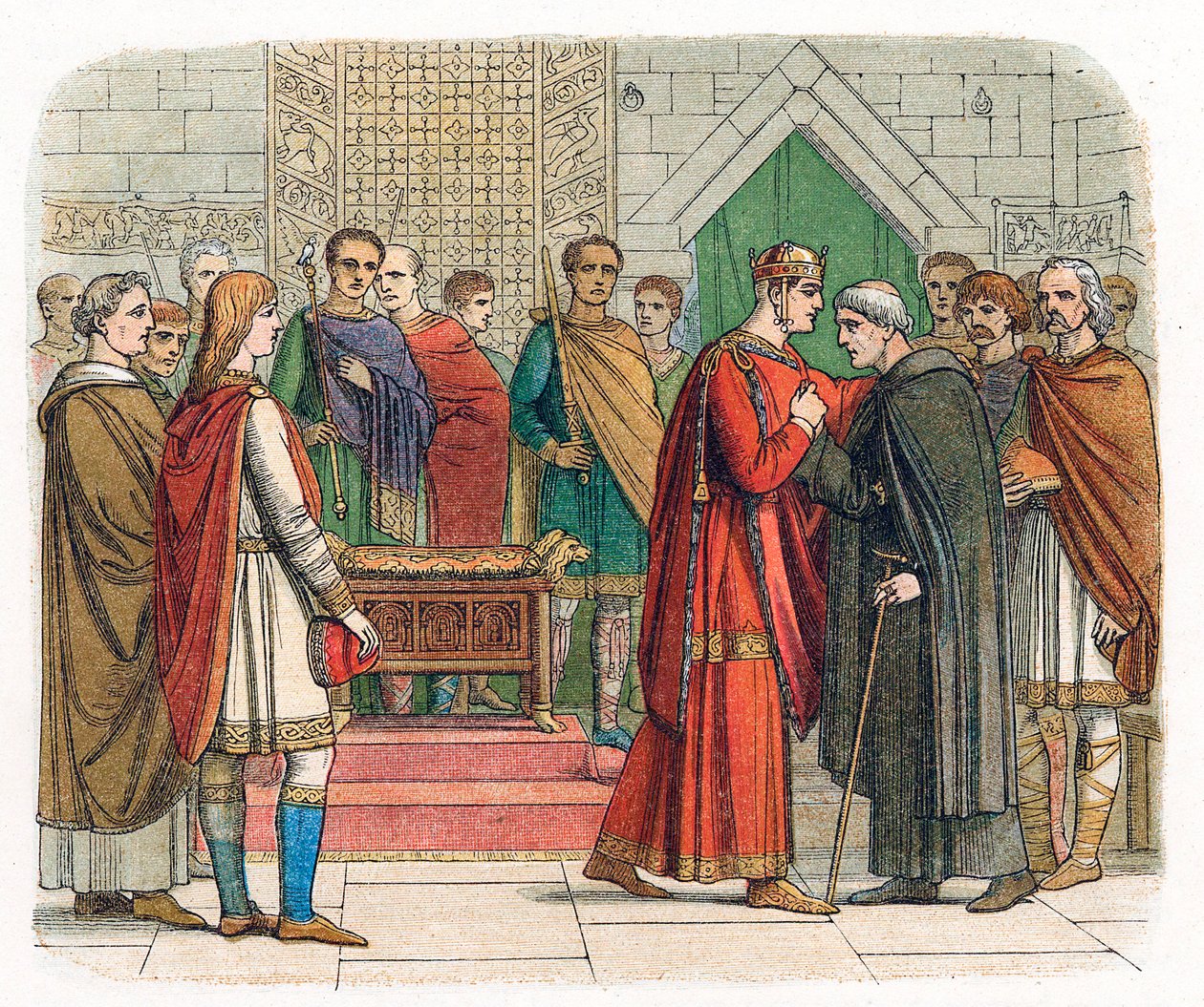 Wilhelm I., der Eroberer, König von England, um 1067 19. Jahrhundert von Unbekannt