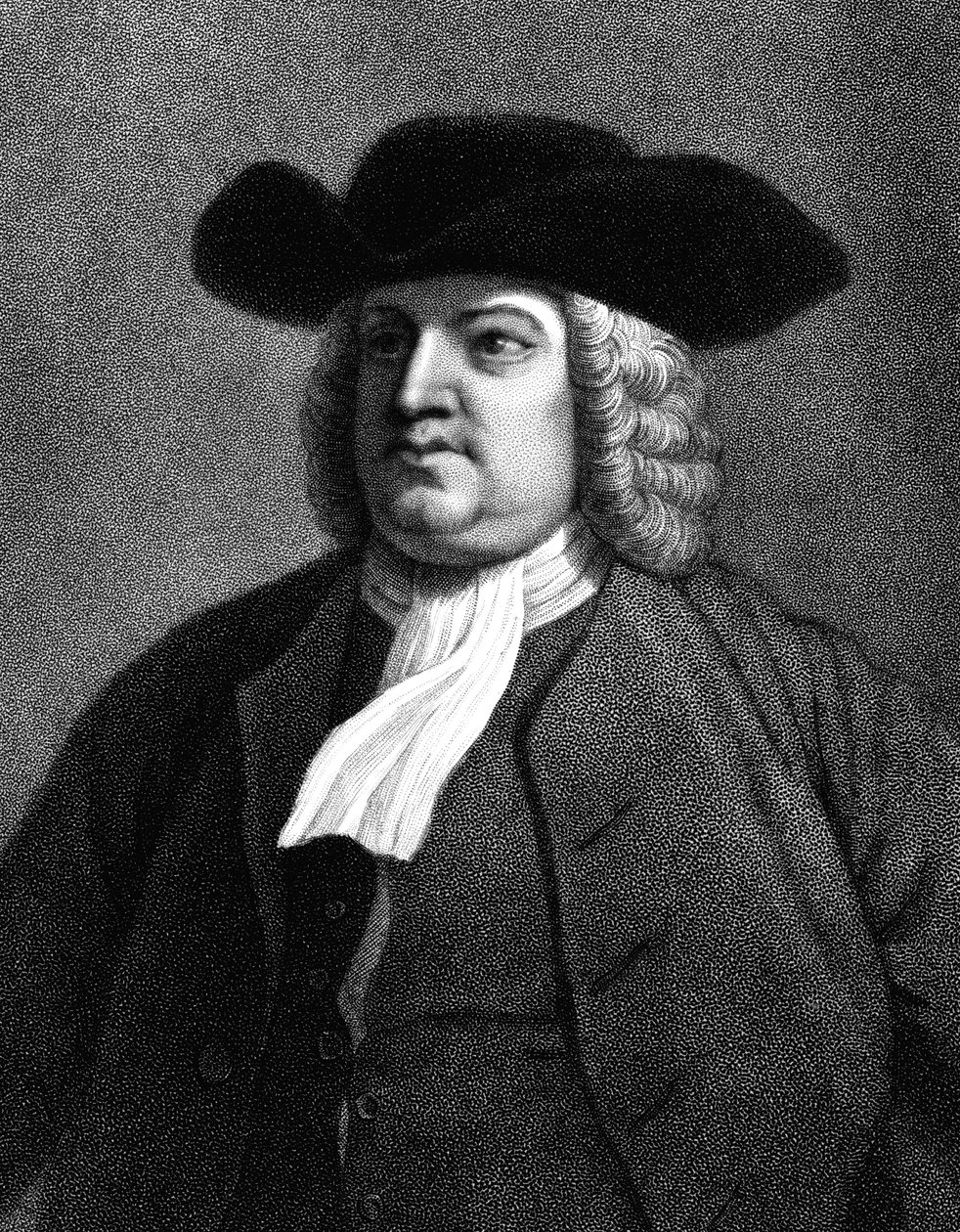 William Penn, englisches Mitglied der Gesellschaft der Freunde, bekannt als Quäker, 1837 von Unbekannt