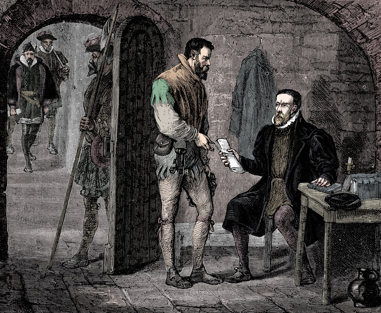 William Tyndale, englischer Übersetzer, 1536, späte 19. Jahrhundert von Unbekannt