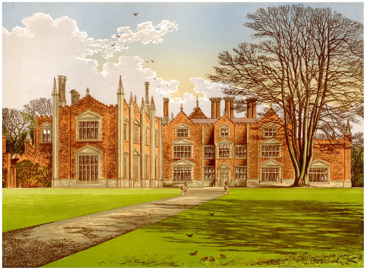 Witchingham Hall, Norfolk, Heimat von Viscount Canterbury, ca. 1880 von Unbekannt