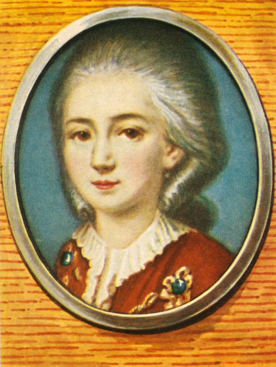 Wolfgang Amadeus Mozart von Unbekannt