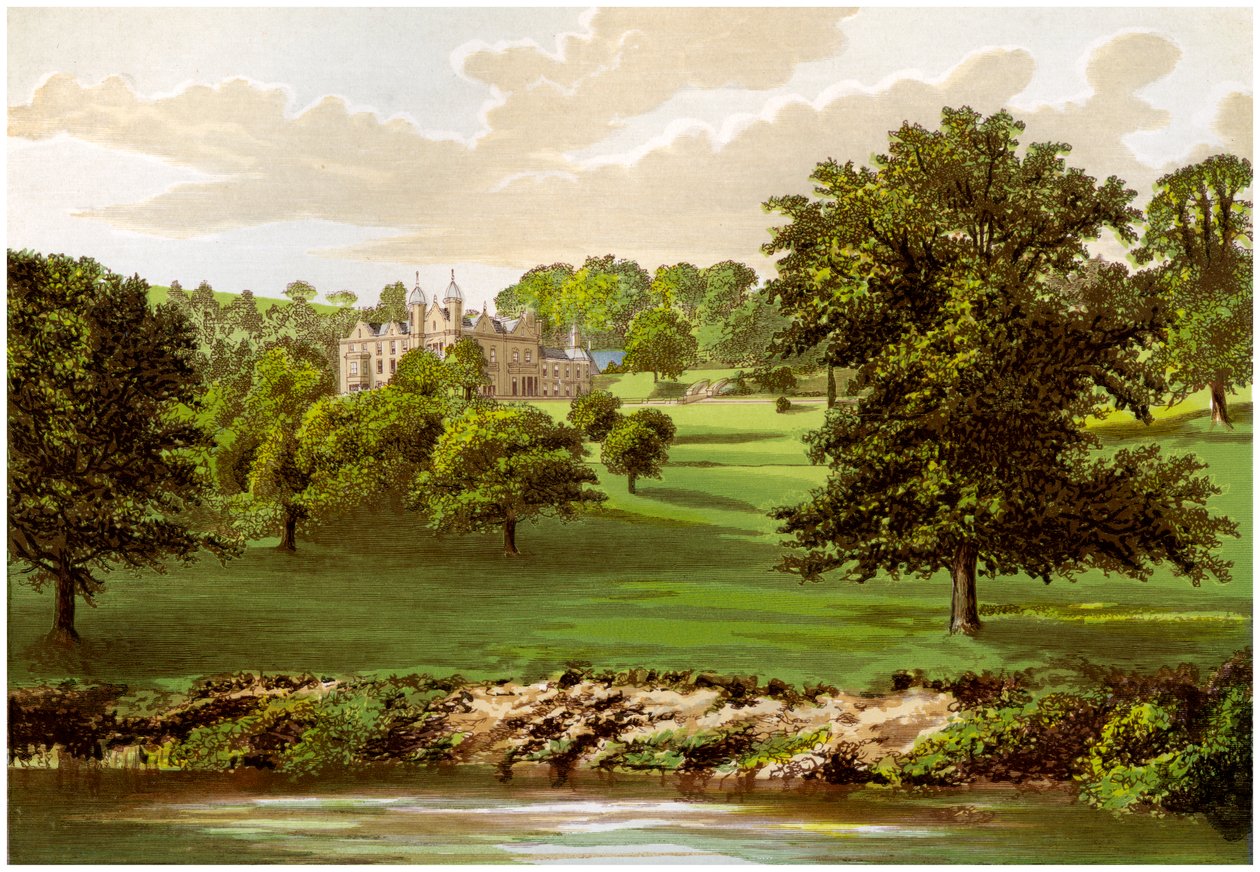 Wyaston Leys, Herefordshire, Heimat der Familie Bannerman, um 1880 von Unbekannt