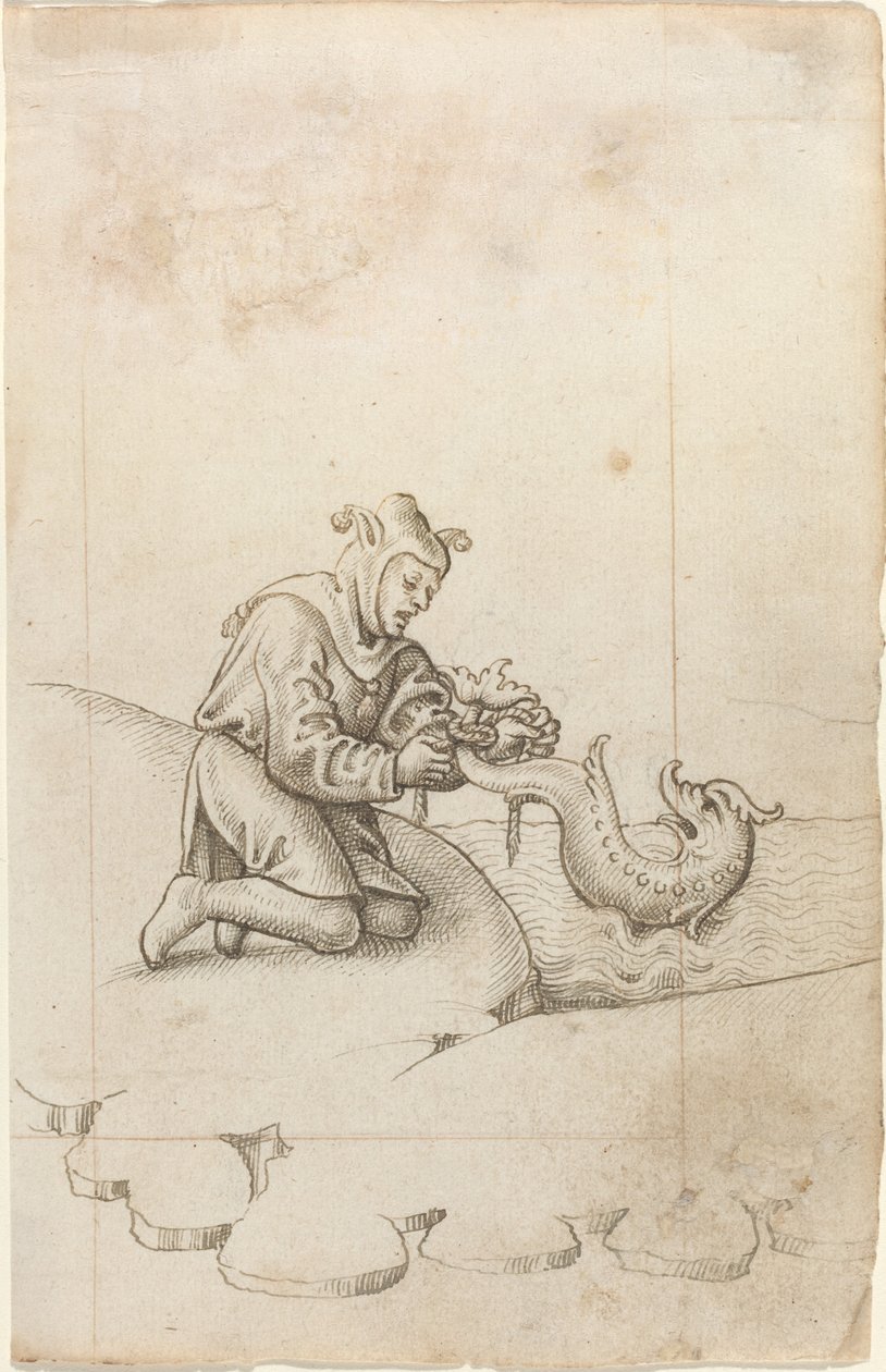 Du bindest einem Delfin den Schwanz [fol. 17 recto], ca. 1512-1515 von Unbekannt