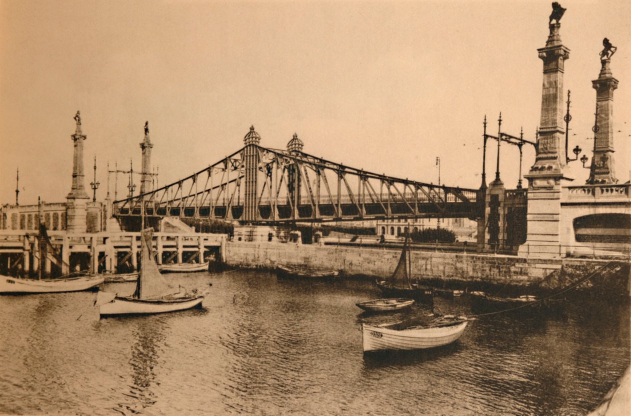De Smet De Naeyer Brücke, ca. 1928 von Unbekannt