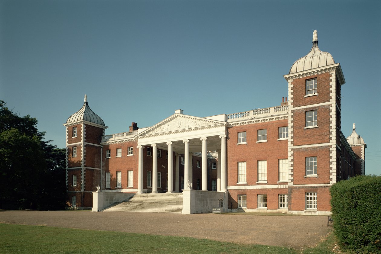 Außenansicht der Ostseite, Osterley Park, Middlesex von Unbekannt Unbekannt