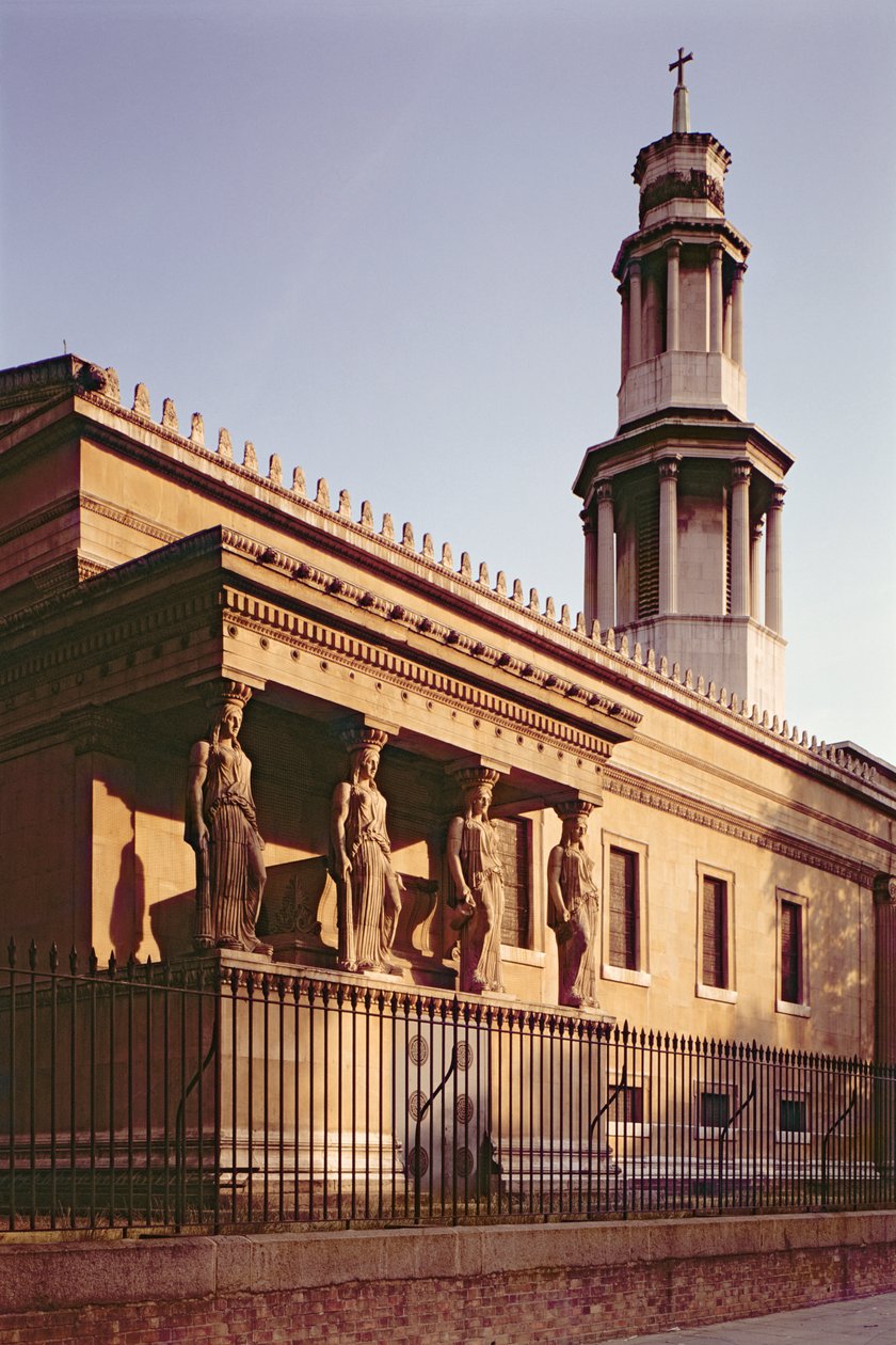 St. Pancras Kirche 1819-22, Charles Frederick Inwood, London, UK von Unbekannt Unbekannt