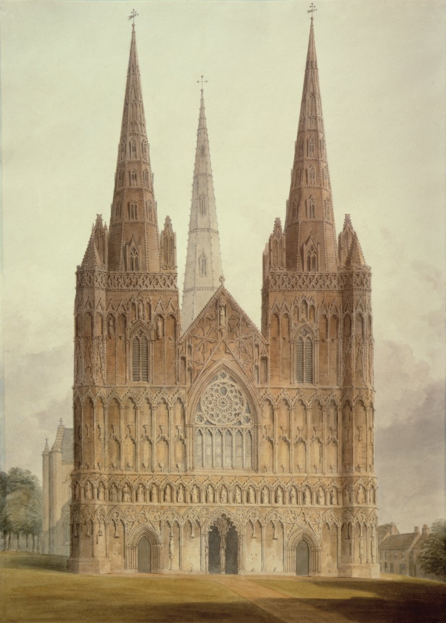 Kathedrale von Lichfield von Unbekannt Unbekannt