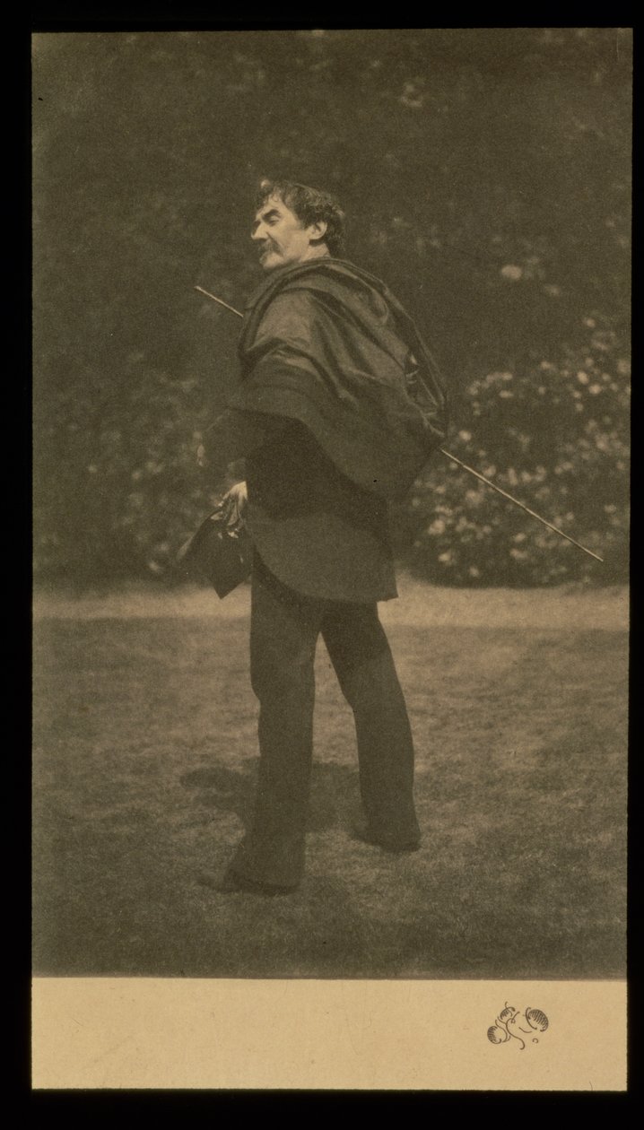Porträtfotografie von James Abbott McNeill Whistler von Unbekannt Unbekannt