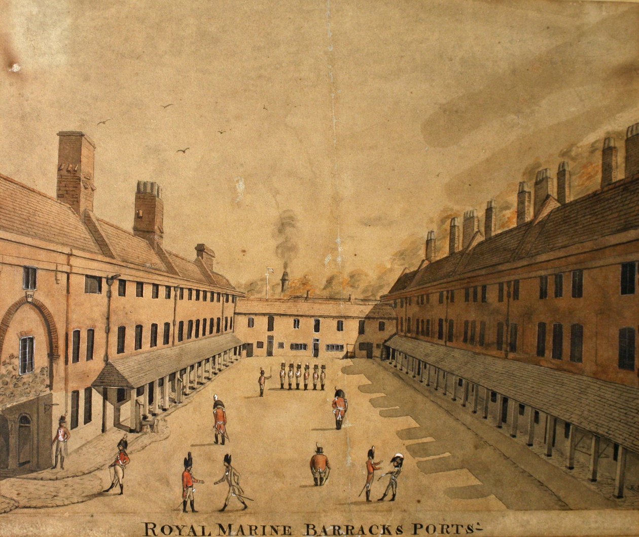 Royal Marine Barracks, Portsmouth, Hampshire von Unbekannt Unbekannt