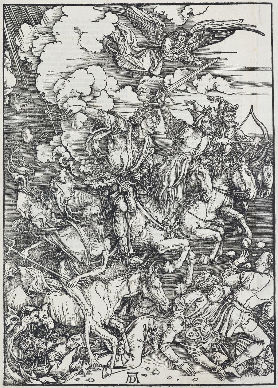 Albrecht Dürer, Apokalypse, Die vier apokalyptischen Reiter von Unbekannter Künstler