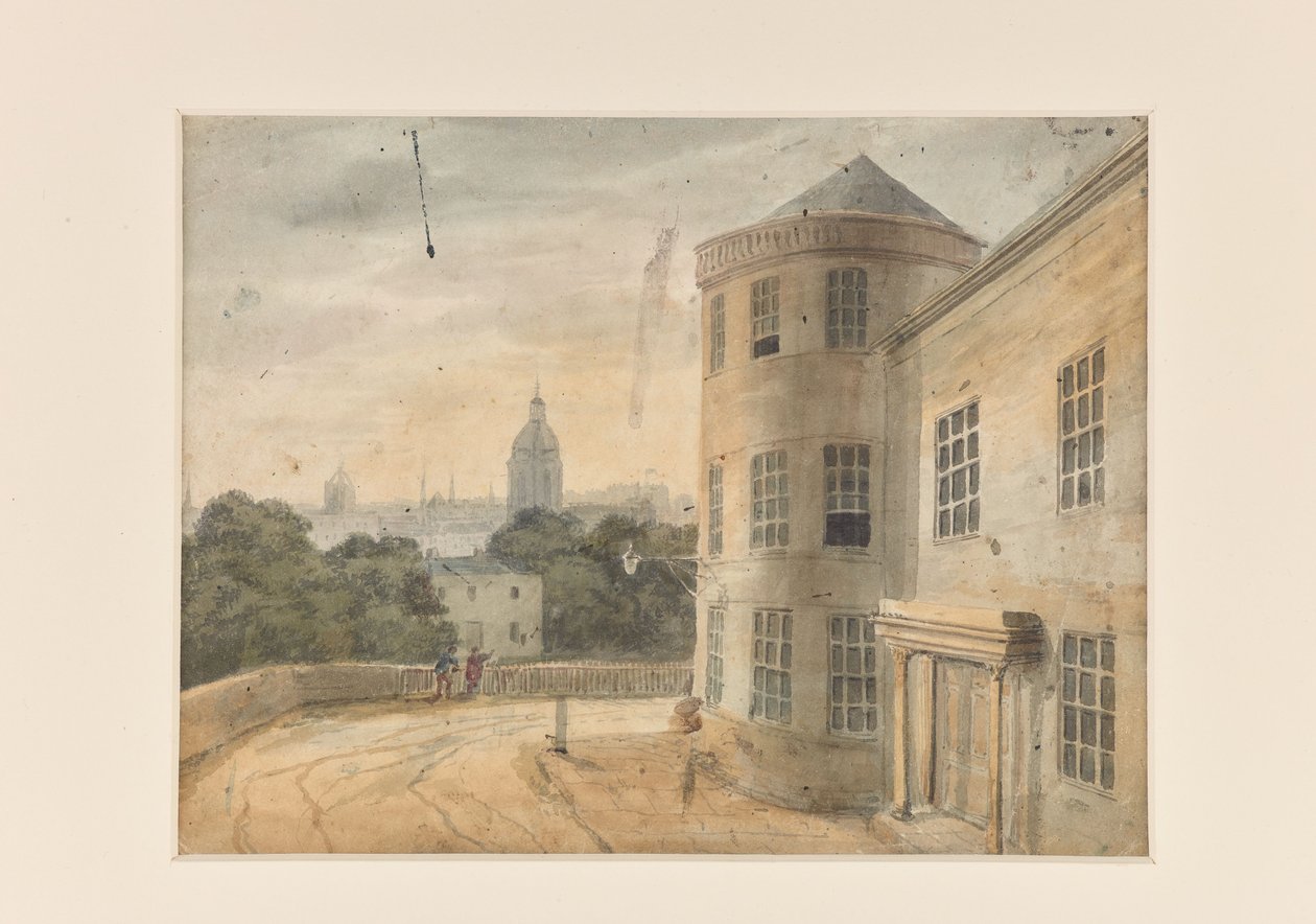 Ansicht des Crescent, Cambridge Street, Birmingham von Unbekannt