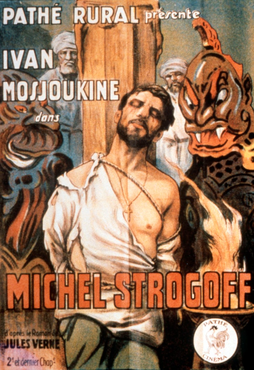 Plakat des Films Michel Strogoff von Viktor Tourjansky 1926 von Unbekannt