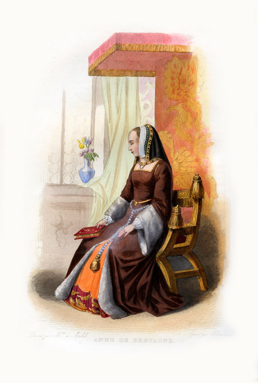 Anne de Bretagne von Unbekannter Künstler