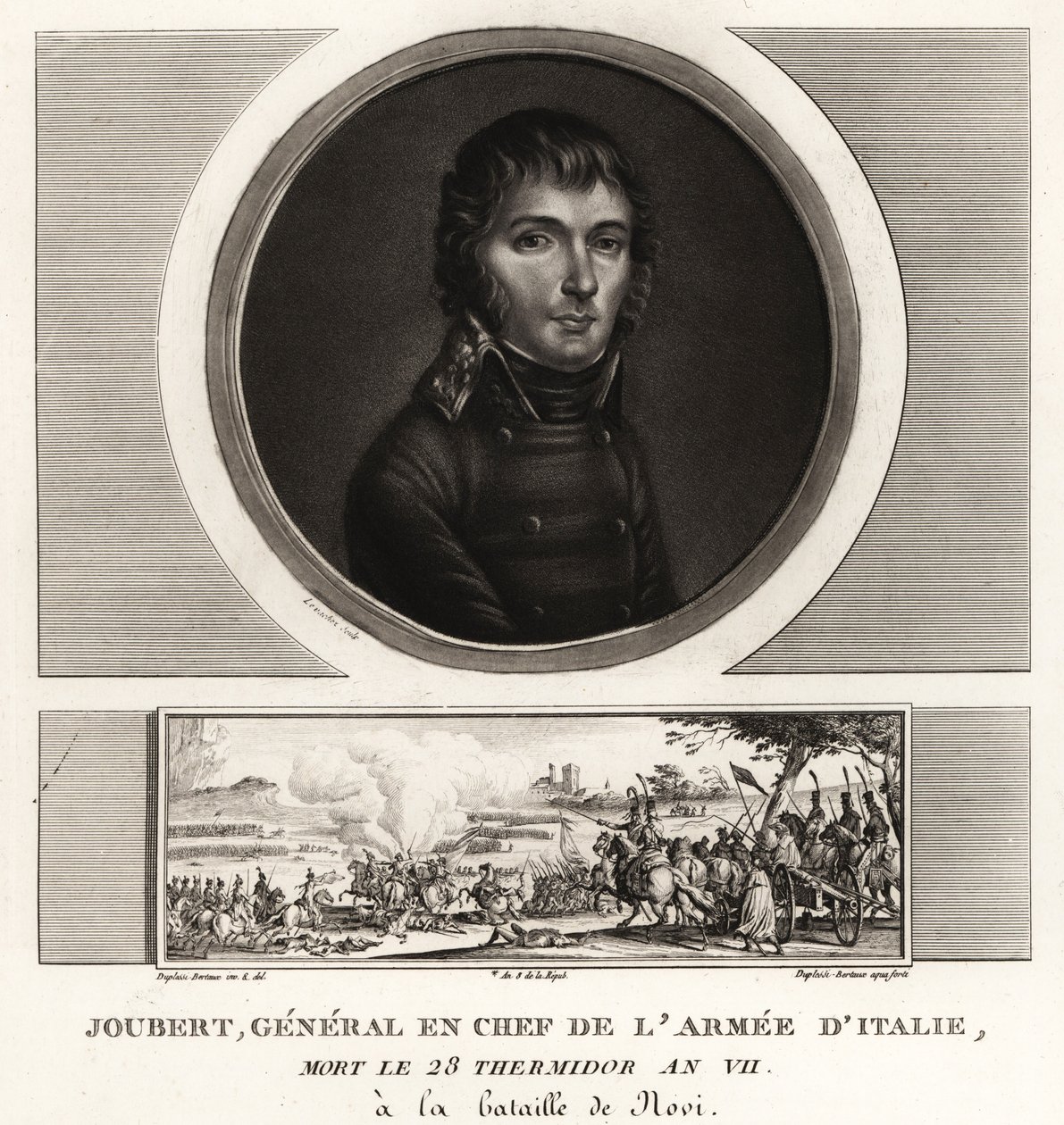 Barthelemy Catherine Joubert, Oberbefehlshaber der Italienarmee von Unbekannt