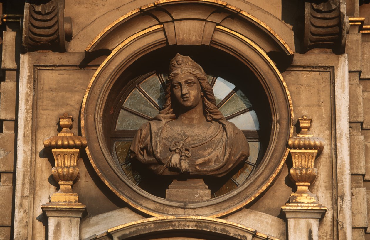 Belgien, Brüssel, Grand Place, dekoratives Detail von William Jennys