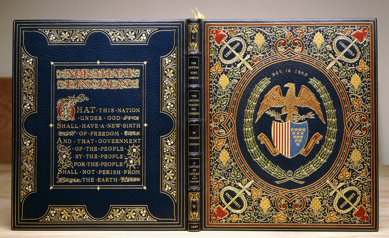Einband des Buches "The Gettysberg Speech and The Second Inaugural Address, 1928" von Unbekannt