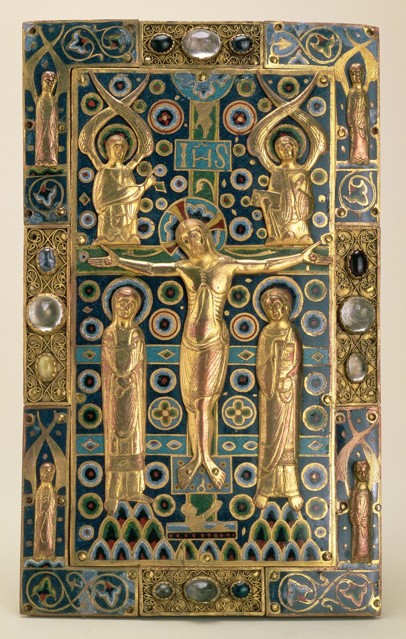 Buchdeckel, Limoges, frühes 13. Jahrhundert von Unbekannt