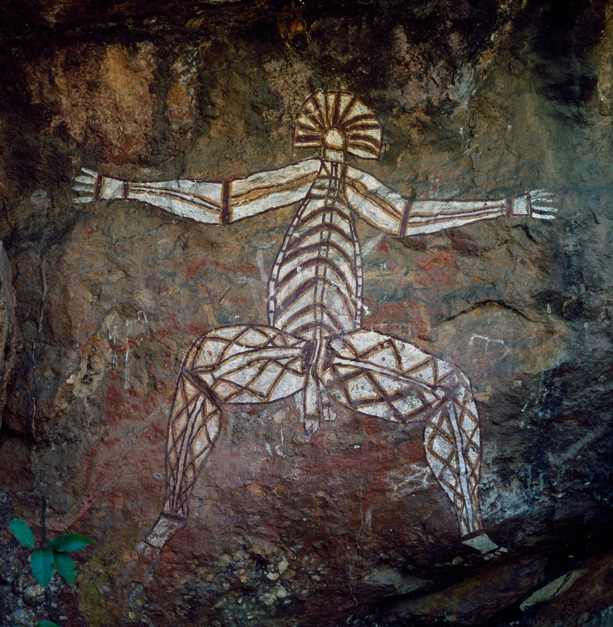Höhlenmalerei, Arnhem Land, Nordterritorium, Australien von Benjamin Baud
