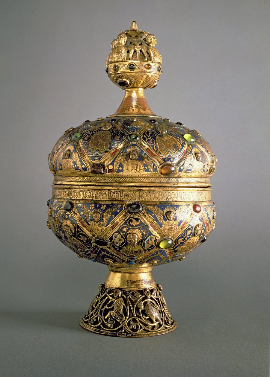 Ziborium, hergestellt in Limoges von G. Alpais für die Abtei von Montmajour von Unbekannt