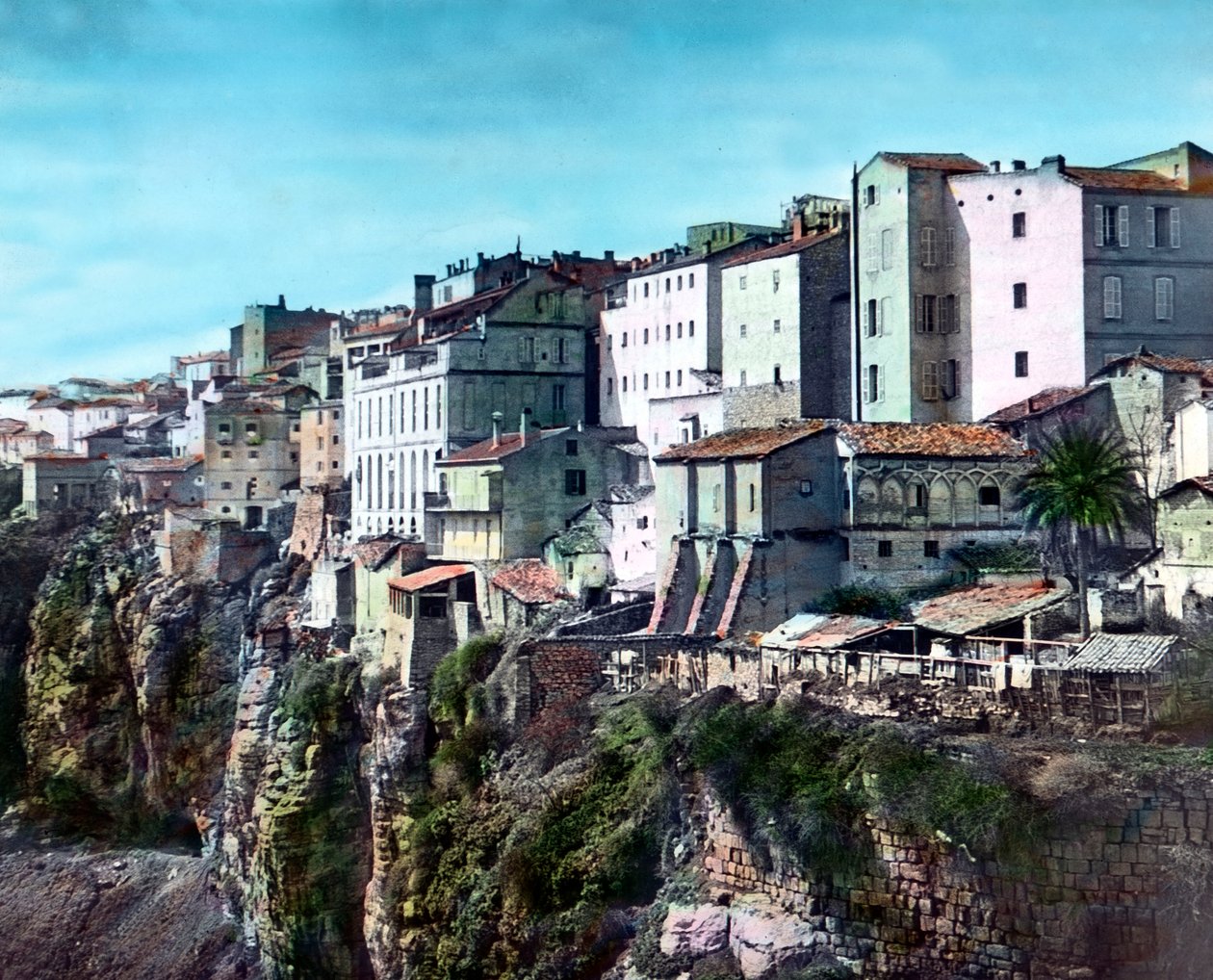 Constantine ist die drittgrößte Stadt Algeriens nach Algier und Oran, ca. 1920er von Unbekannter Künstler