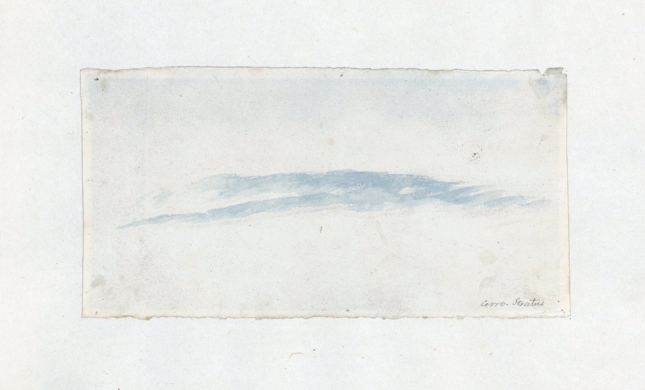 Dunkler Cirrostratus von Unbekannter Künstler