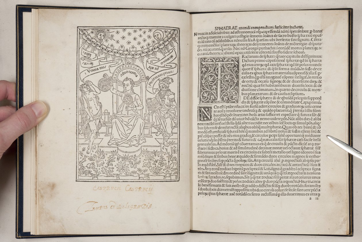 De Sphaera Mundi von Joannes de Sacro Bosco (fl.1230) von Unbekannt