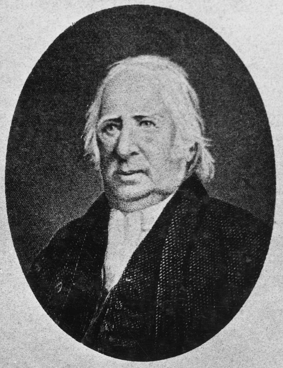 Edward Pease, englischer Eisenbahnhersteller, Mitte des 19. Jahrhunderts von Unbekannt