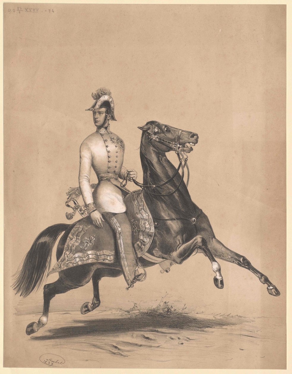 Kaiser von Österreich Franz Joseph I. von Unbekannter Künstler