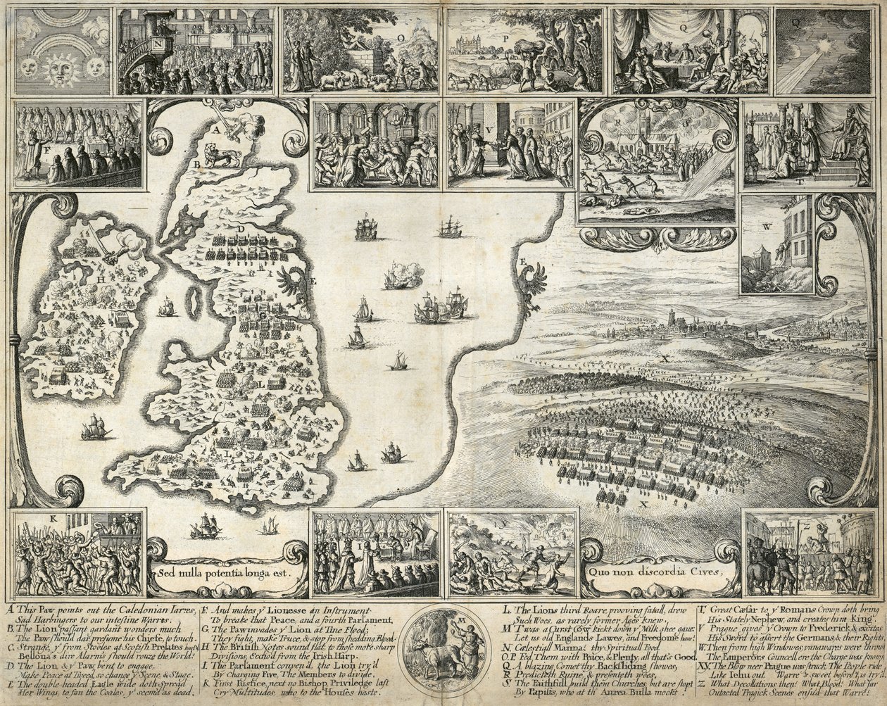 Ereignisse von 1640 von Unbekannter Künstler