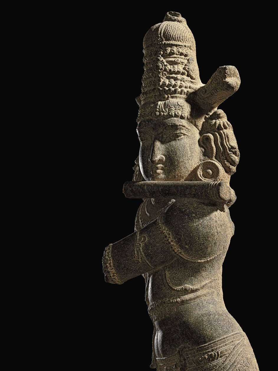 Figur von Venugopala, Südindien, späte Chola-/frühe Vijayanagar-Periode, spätes 13./frühes 14. Jahrhundert von Unbekannt