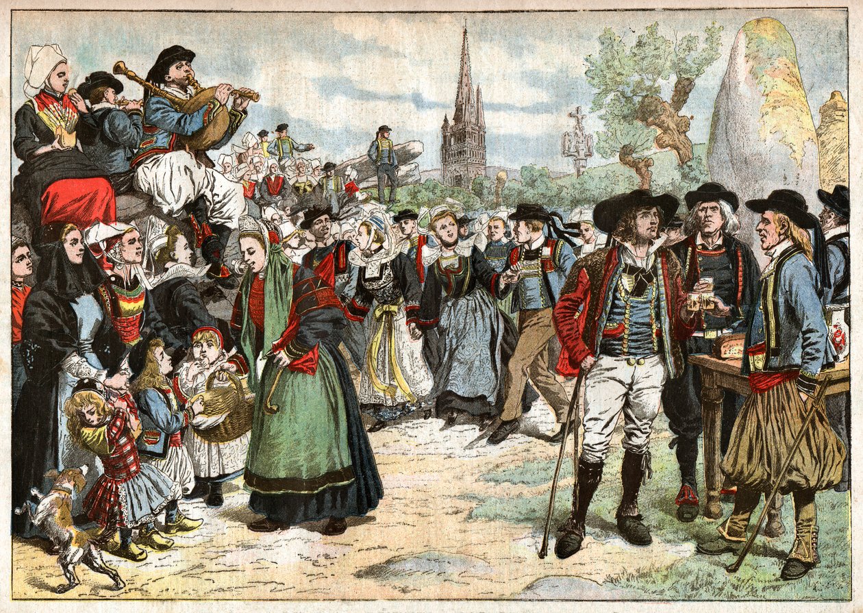 Folklore in der Bretagne von Nicolas Liez