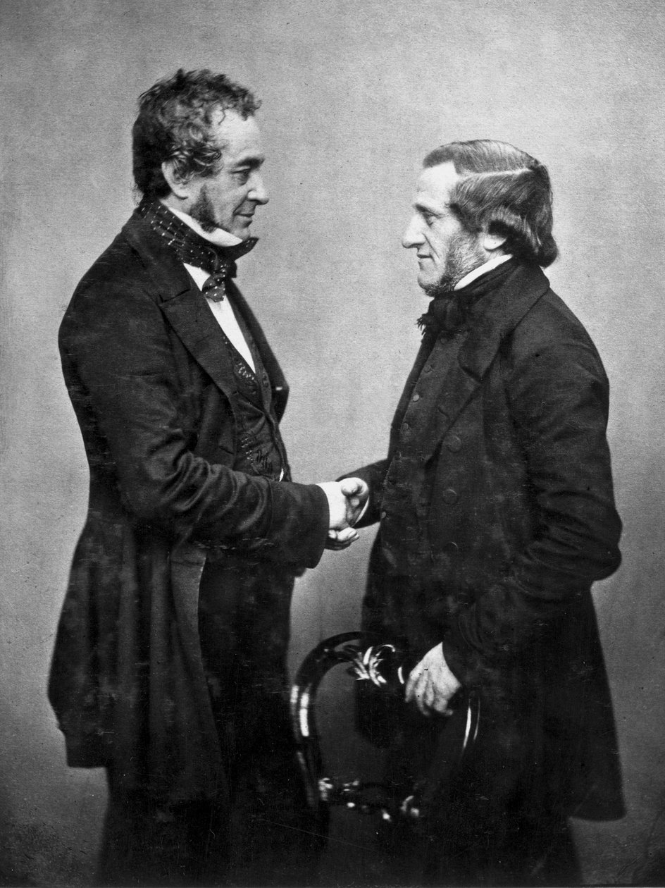 Francis Petit Smith und Thomas Pilgrim, Mitte des 19. Jahrhunderts von Unbekannt