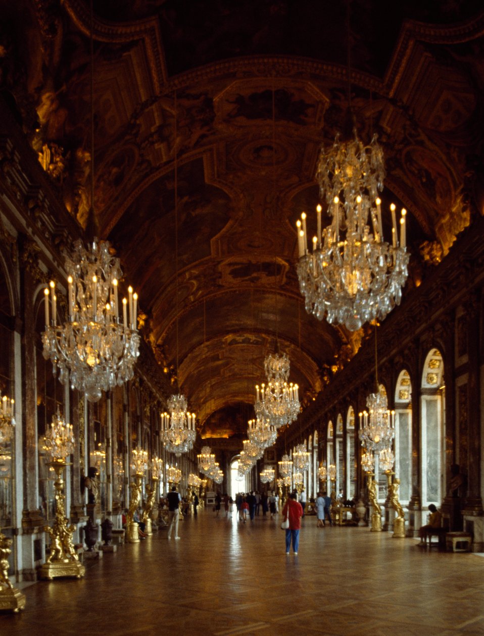 Spiegelsaal, Schloss Versailles, Frankreich von Benjamin Baud