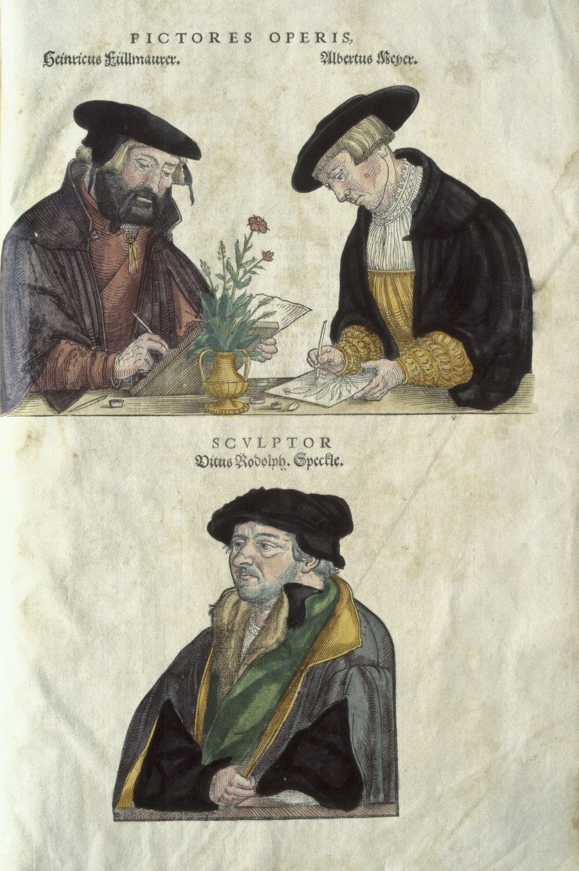Kräuterbücher Albrecht Mayer, Veil Rudolph Speckle und Heinrich Fullmaurer von Unbekannt