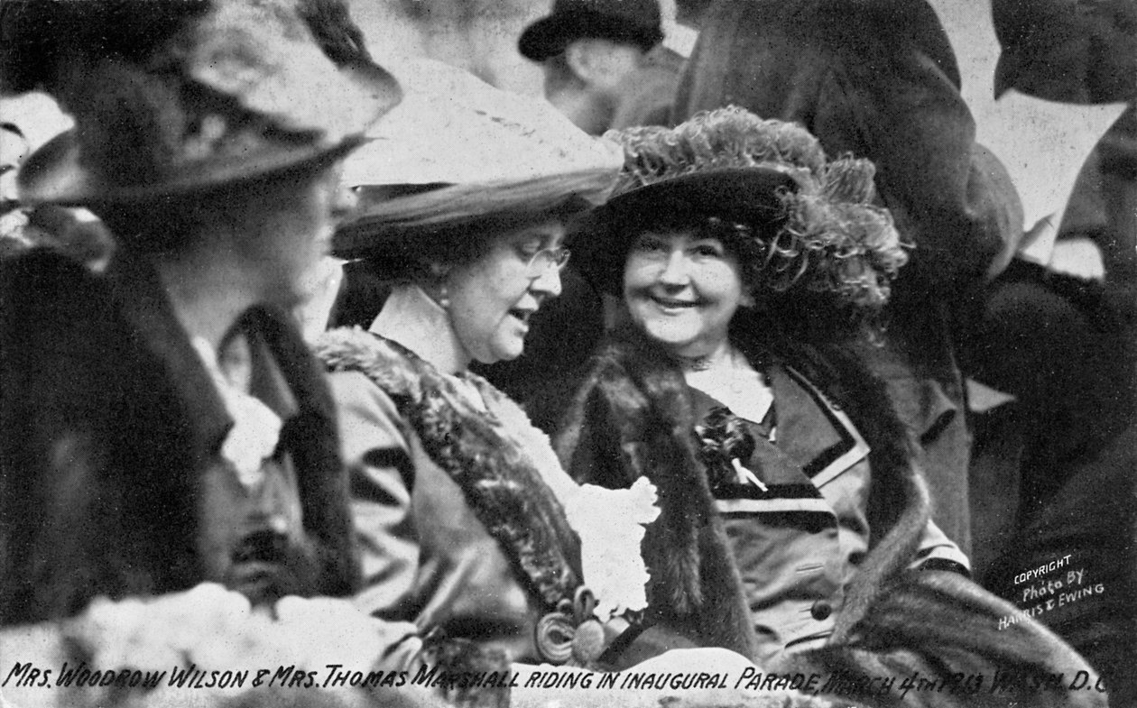 Amtseinführung von Woodrow Wilson von Unbekannter Künstler