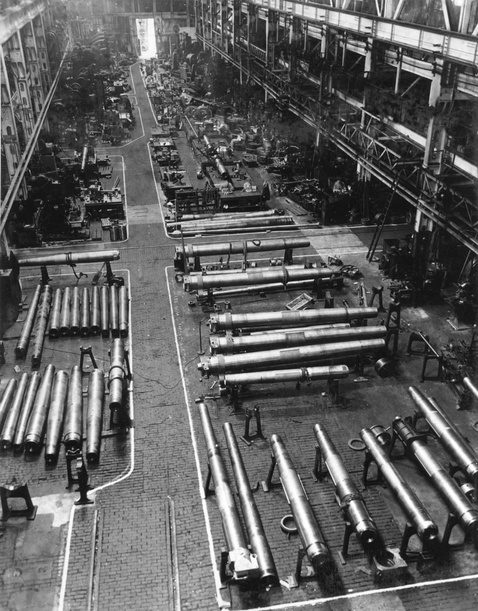 Innenansicht 5 Shop, Elswick Works, Newcastle upon Tyne von Unbekannter Künstler