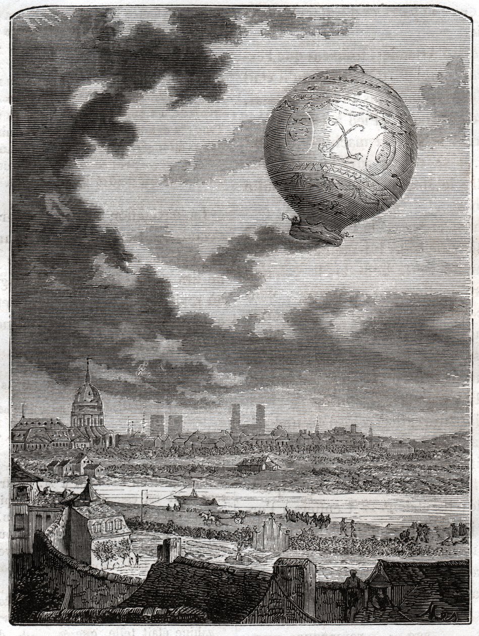 Jean Francois Pilatre de Rozier von Unbekannter Künstler