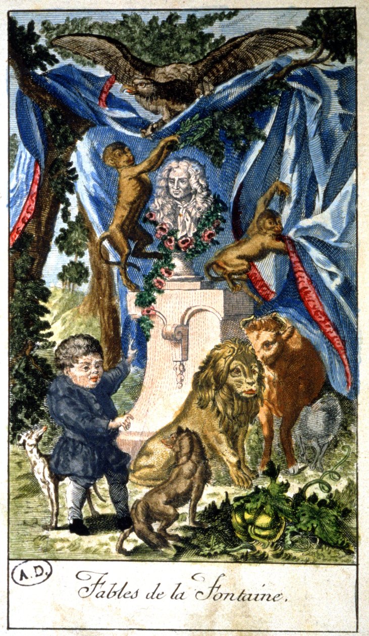 Jean de Lafontaines Fabeln von Unbekannter Künstler
