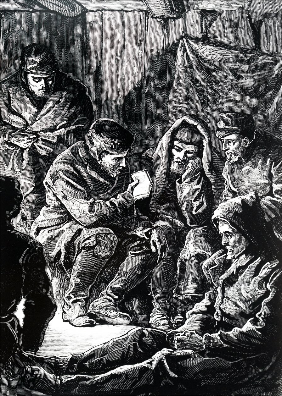 John Richardson während einer Franklin-Überland-Arktisexpedition von Unbekannt