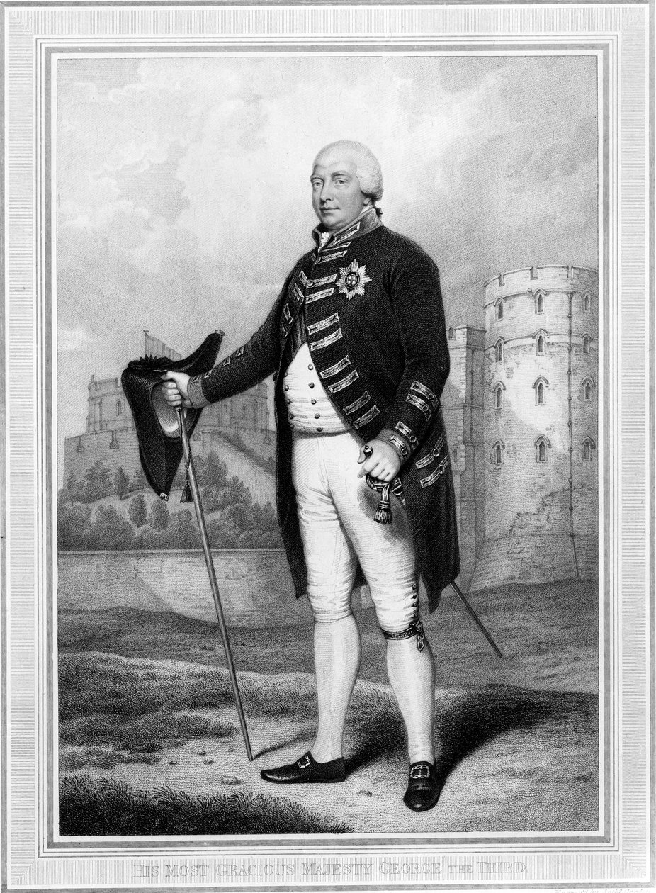 König Georg III., König von Großbritannien, ca. 1800 von Unbekannt