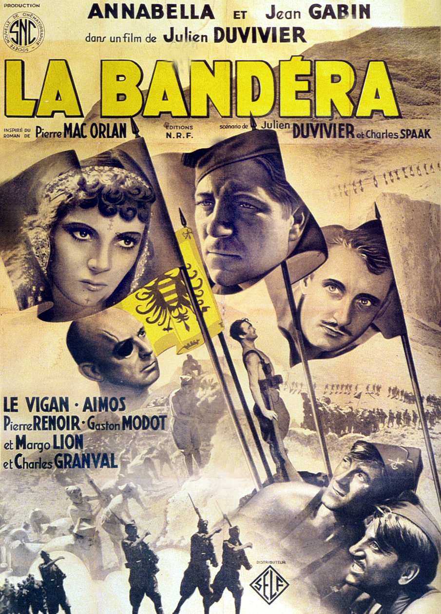 La Bandera von Julien Duvivier mit Annabella und Jean Gabin 1935 von Unbekannt