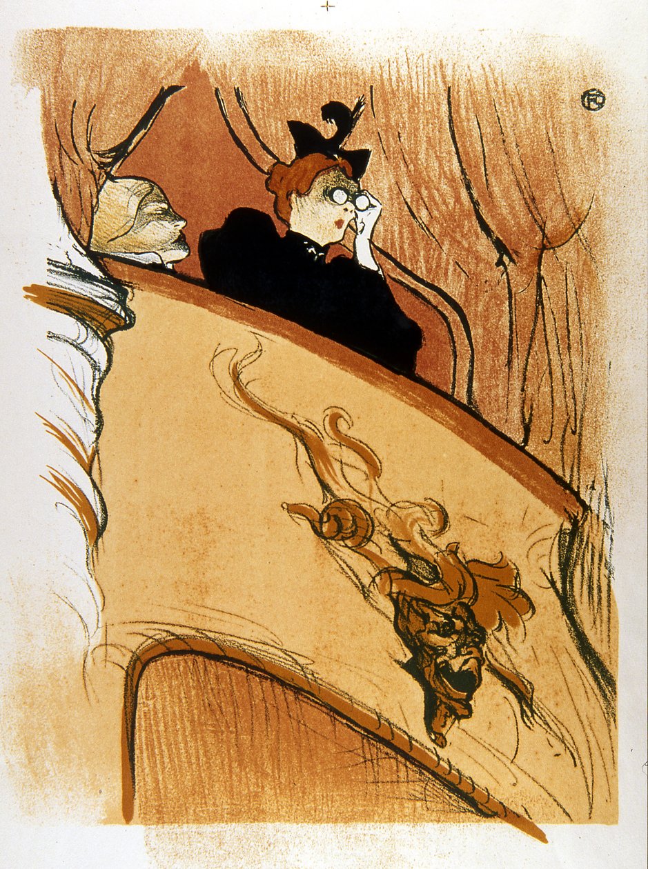 La loge au mascaron doré (Spektakel, Theater) von Alec Hunter