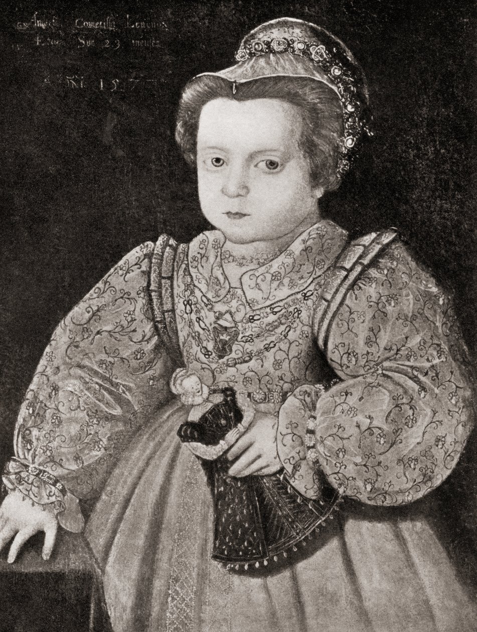 Lady Arbella Stuart als Kind, aus 