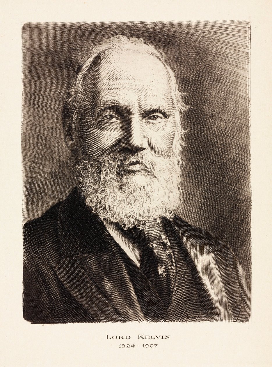 Lord Kelvin, schottischer Ingenieur, Mathematiker und Physiker, ca. 1900 von Unbekannt