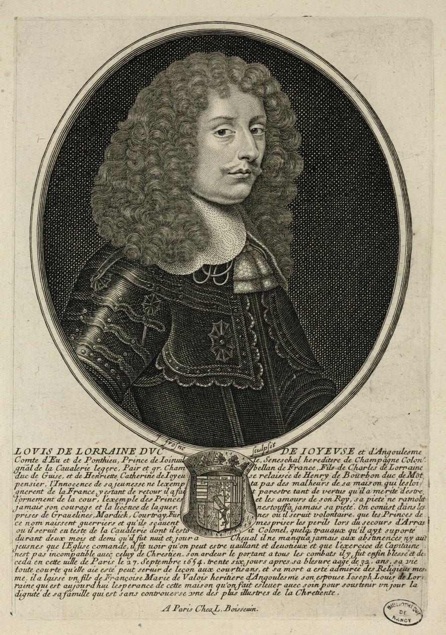 Louis de Lorraine, Herzog von Joyeuse von Unbekannter Künstler