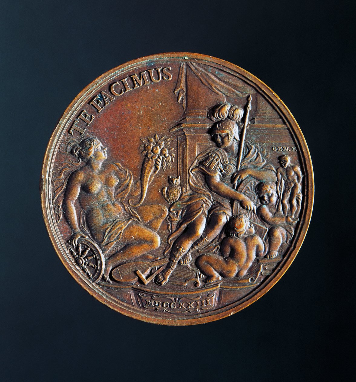 Medaille von Doge Alvise III Sebastiano Mocenigo (1662-1732) von Benjamin Baud
