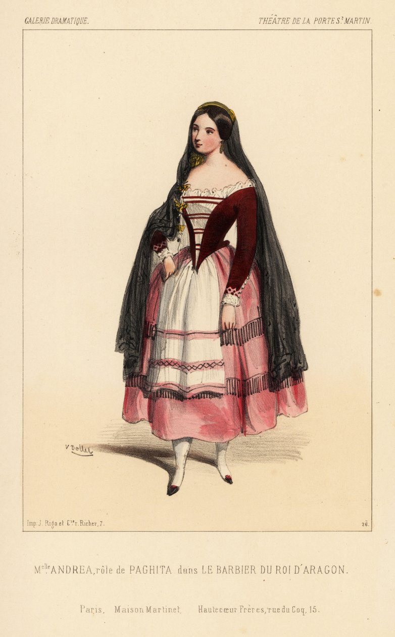 Miss Andrea und Paghita in Le Barbier du Roi d