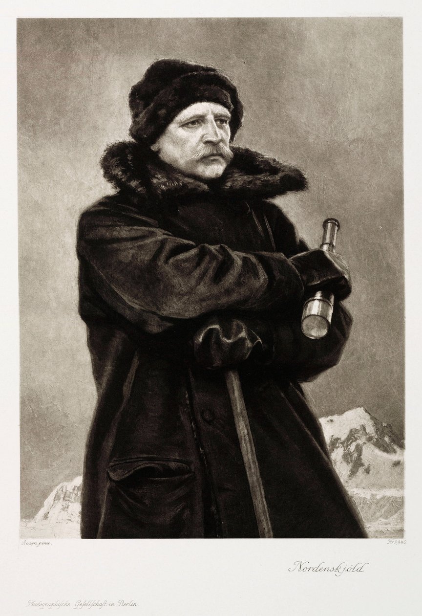 Nils Adolf Erik Nordenskjöld, schwedischer Geologe und Arktisforscher, ca. 1880er von Unbekannt